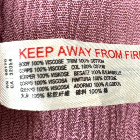 FREE PEOPLE Inesa Maxi Dress Size M Dried Currant Pink *Flaw - Picture 15 of 16